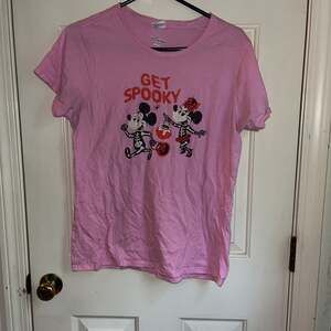 Disney Minnie Mouse Halloween Skeleton Costume Get Spooky T-Shirt